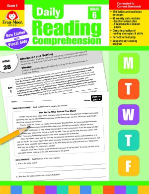 Daily Reading Comprehension 6+ Evan-Moor