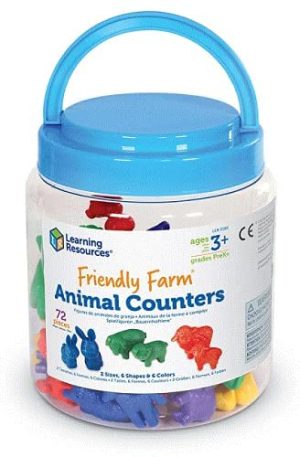 Friendly Farm Animal Counters (72)