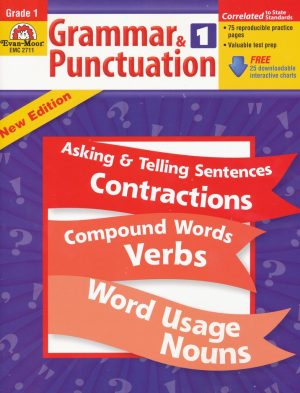 Grammar & Punctuation Grade 1 Evan-Moor