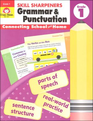 Skill Sharpeners: Grammar & Punctuation Gr 1 - Activity Book Evan-Moor