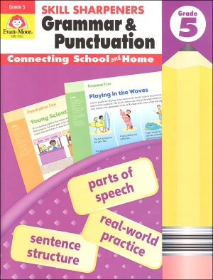 Skill Sharpeners: Grammar & Punctuation Gr 5 - Activity Book Evan-Moor