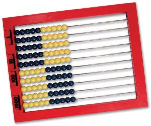2-Color Desktop Abacus