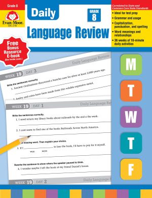 Daily Language Review 8 Evan-Moor