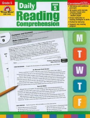 Daily Reading Comprehension 5 Evan-Moor