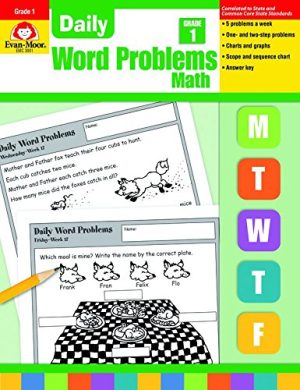 Daily Word Problems Math 1 Evan-Moor