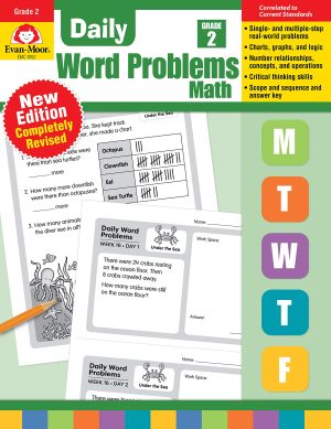Daily Word Problems Math 2 Evan-Moor