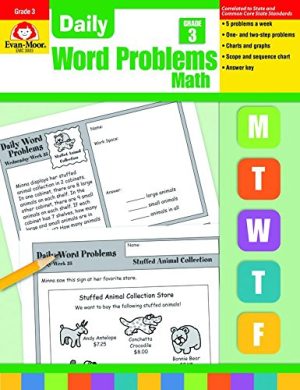 Daily Word Problems Math 3 Evan-Moor