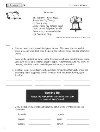 Learning Language Arts Through Literature Student Activity Book: The Purple Book Grade 5 (3rd Edition) - Image 2