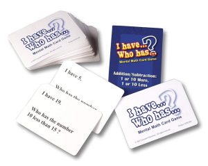 I Have... Who Has? Addition and Subtraction More or Less