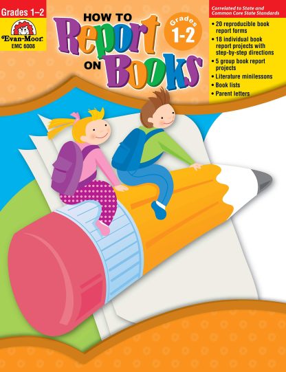 How to Report on Books Gr 1-2 Evan-Moor