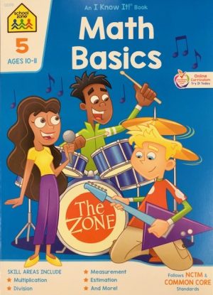 Math, Grade 5 Deluxe Edition, An I Know It! Workbook