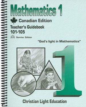 Canadian Math 101-105 - Teacher's Guide (with answers)