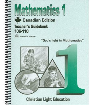 Canadian Math 106-110 - Teacher's Guide (with answers)