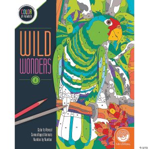 Wild Wonders Color by Number: Book 4