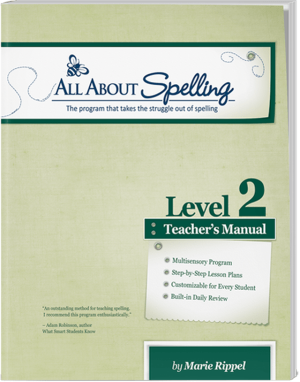 All About Spelling Level 2 Teacher's Manual