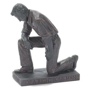 Praying Man, Figurine Sculpture