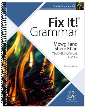 Fix It! Grammar: Mowgli and Shere Khan, Teacher's Manual Book Level 4 (New Edition)
