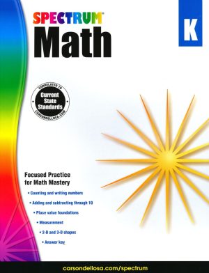 Spectrum Math Grade K