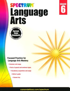 Spectrum Language Arts Grade 6
