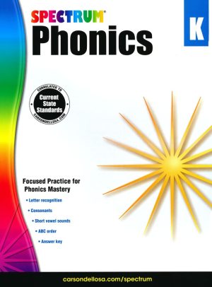 Spectrum Phonics & Word Study Grade K