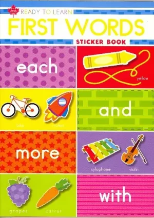 First Words Sticker Book