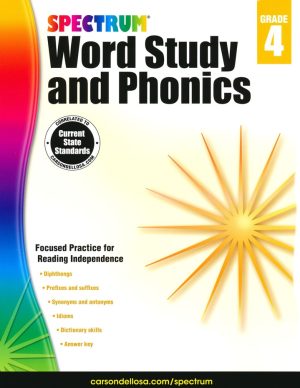 Spectrum Phonics & Word Study Grade 4