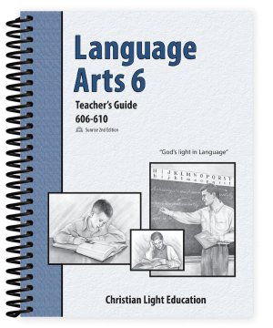Language Arts 606-610 - Teacher's Guide (with answers)