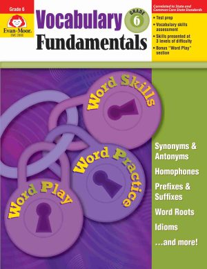 Vocabulary Fundamentals, Grade 6 Evan-Moor