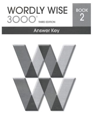 Wordly Wise 3000 3rd Edition Answer Key Book 2