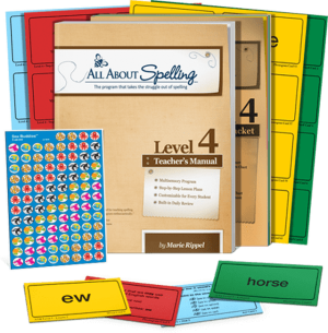 All About Spelling Level 4 Materials