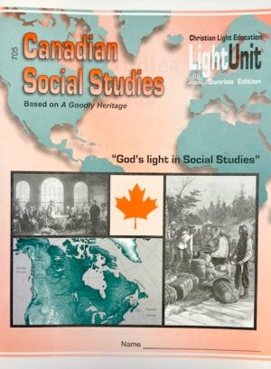 Canadian Social Studies 703-704 LightUnit