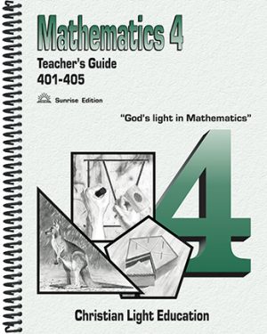 Math 401-405 Teacher's Guide