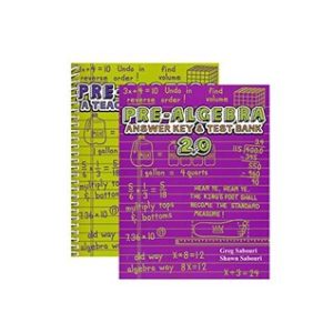 Teaching Textbooks Pre-Algebra Textbook and Answer Key