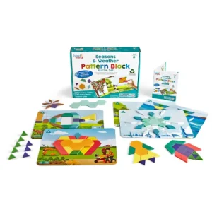 Seasons & Weather Pattern Block Puzzle Set