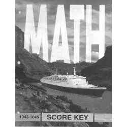 Latest Edition Math Key 1043-1045