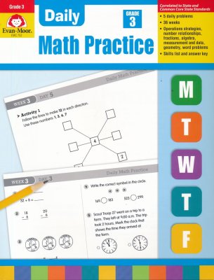 Daily Math Practice, Grade 3 Teacher's Edition