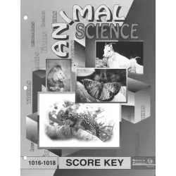 Animal Science Key 1016-1018