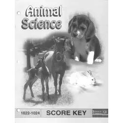 Animal Science Key 1022-1024