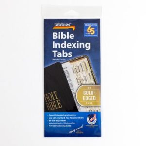 Bible Tabs, Gold, Regular Size