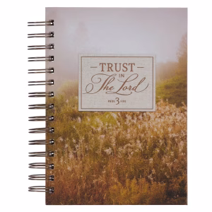 Trust In The Lord Wirebound Journal