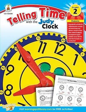 Telling Time With The Judy Clock Grade 2